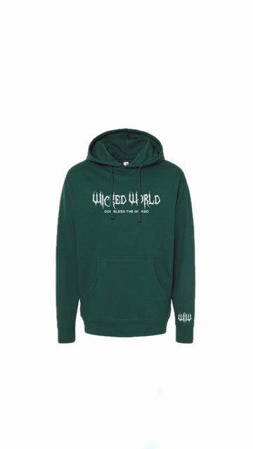 Green “Signature” hoodie