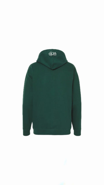 Green “Signature” hoodie